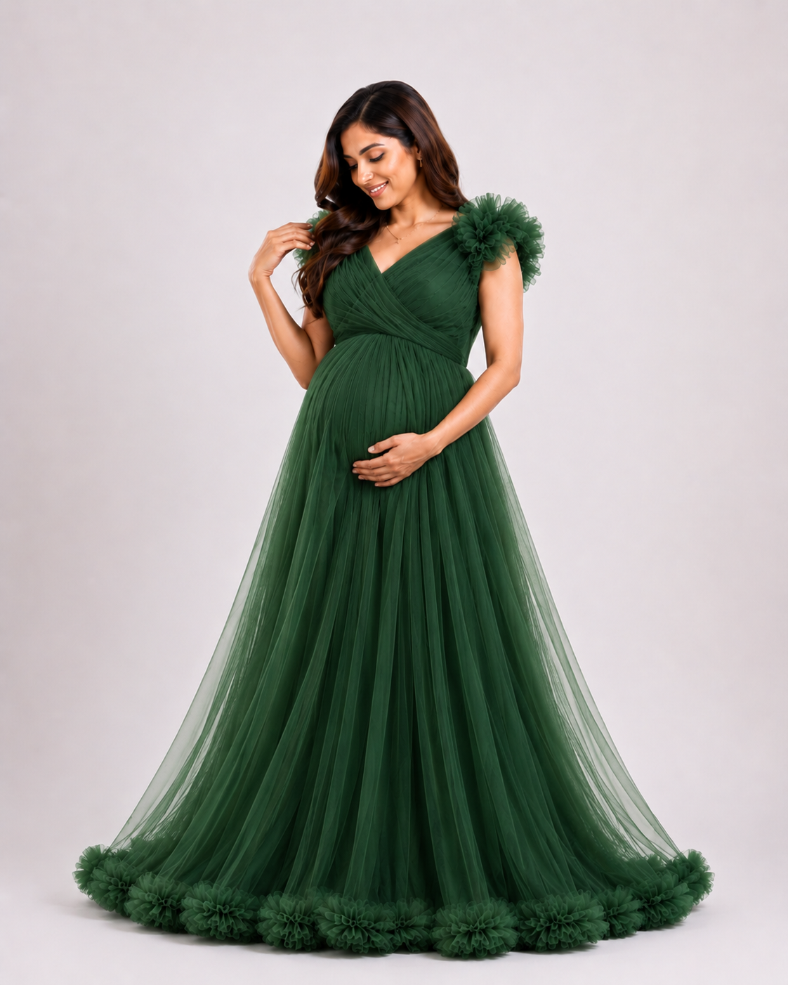 Green gowns